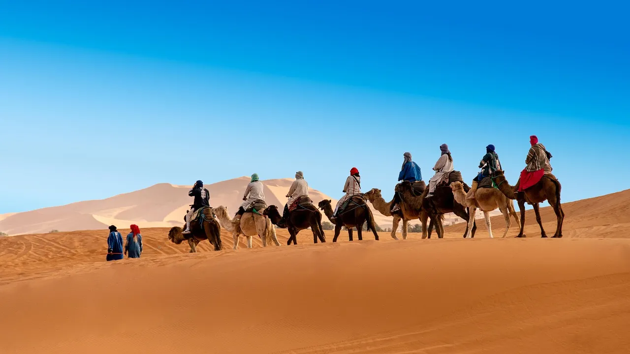 5 Days Tour from Marrakech camel ride in Merzouga Desert