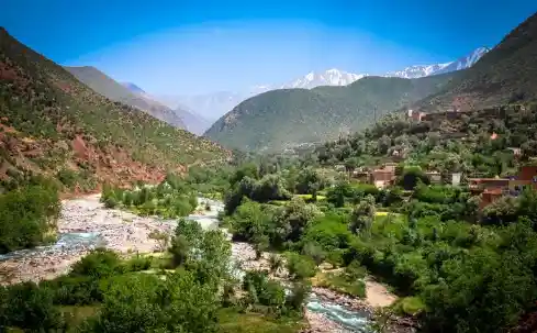 Ourika Valley Day Trip from Marrakech with scenic Atlas Mountain views