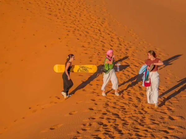 Sahara Sandboarding in Merzouga