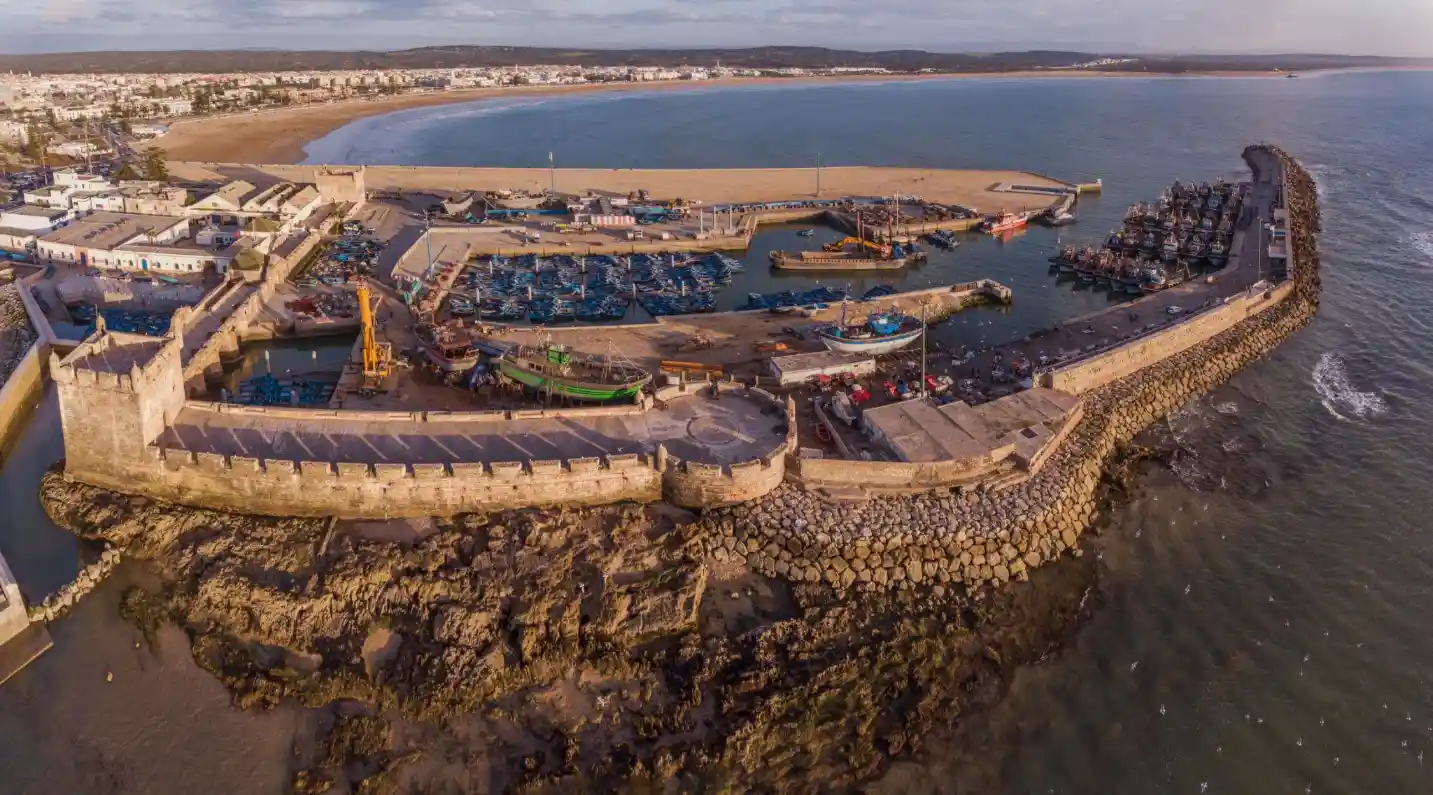 Essaouira Day Trip from Marrakech with scenic views of the historic medina and Atlantic coast
