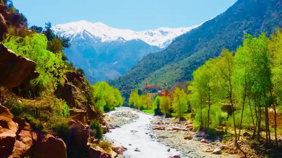 Ourika Valley Day Trip from Marrakech with scenic Atlas Mountain views