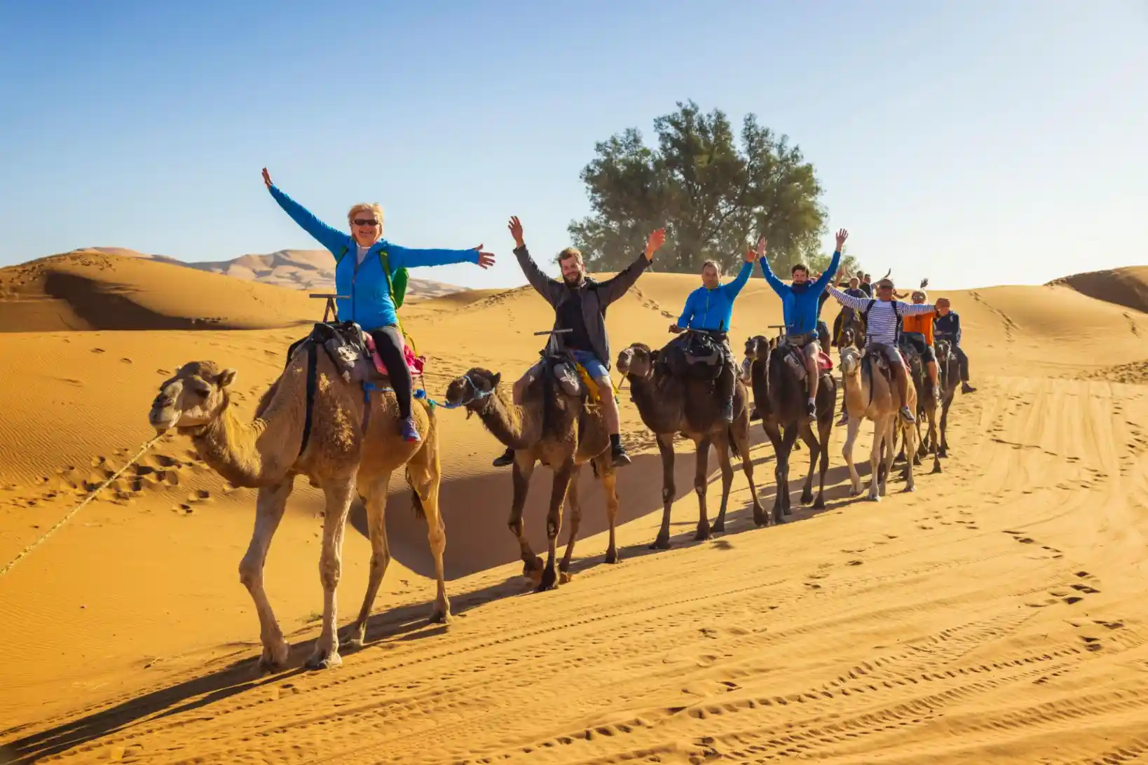 Students exploring Morocco on a 7 days student tour